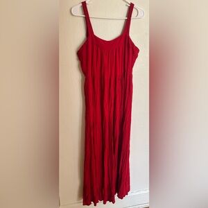 Knox Rose Maxi Red Dress Size Medium